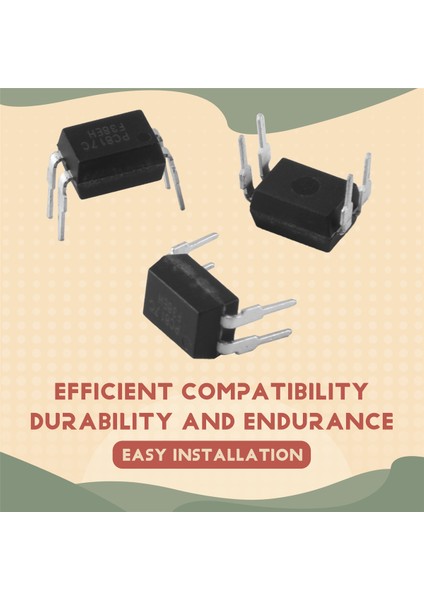 10 Adet Pcb Kartı Delikli PC817C PC817 EL817 817C Optokuplör Dıp-4 (Yurt Dışından) indirimleri