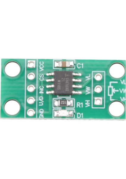 X9C103S Dijital Potansiyometre Modülü 100K 100. Derece Dijital Potansiyometre Devresi (Yurt Dışından) indirimleri