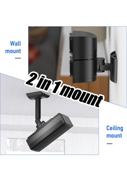 Bose Companion 5 Cube Hoparlör Için Ayarlanabilir Duvar Montajı Duvar Braketi (Yurt Dışından) fırsatları