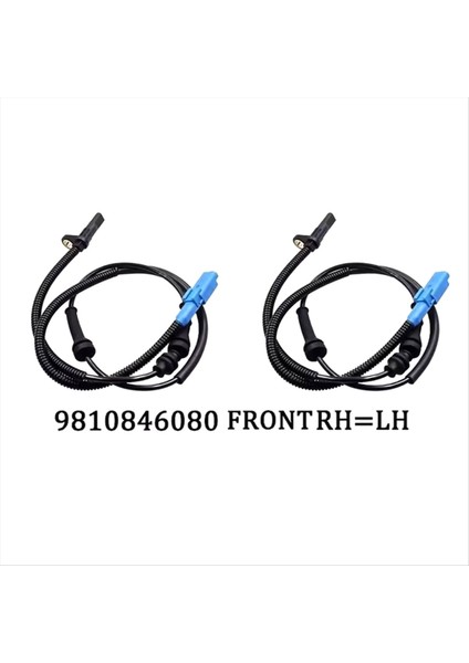 Citroen Peugeot 2008 I 301 Ön Arka Abs Tekerlek Hız Sensörü Için 4 Adet (Yurt Dışından) modelleri