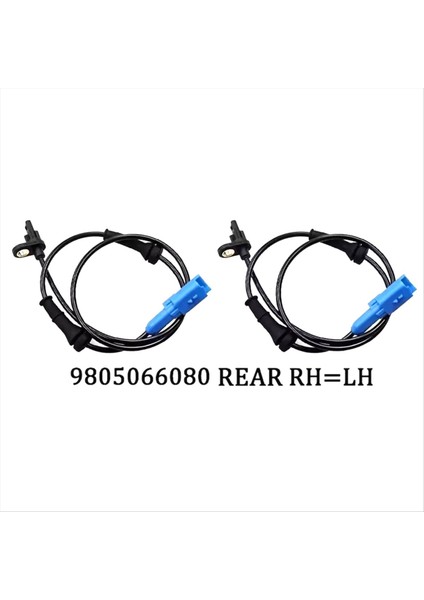 Citroen Peugeot 2008 I 301 Ön Arka Abs Tekerlek Hız Sensörü Için 4 Adet (Yurt Dışından) indirimleri