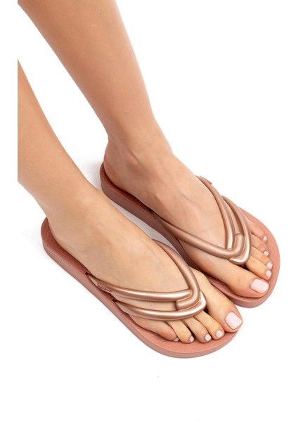 Comfy Kadın Parmak Arası Terlik Pudra 35/42