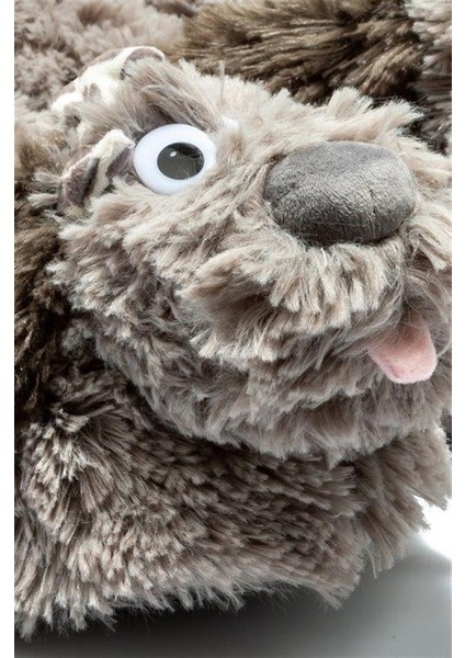 Malti Kadın,Garson Boy Hayvanlı Panduf Gri 33/38