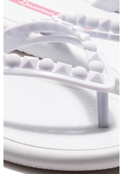 Meu Sol Ad Kadın Parmak Arası Terlik Beyaz 35/42