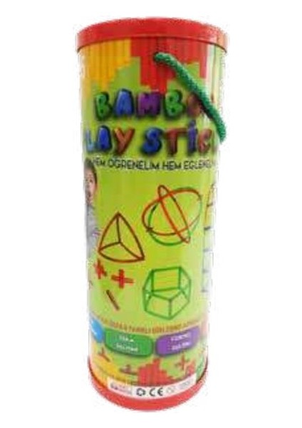 Bamboo Oyun Çubukları (Silindir)