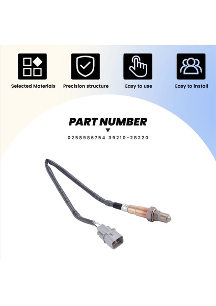 Hyundai Accent Iv I30 I40 Kia Rio Iı Soul 2010-2015 Için Oksijen Sensörü (Yurt Dışından) fırsatları