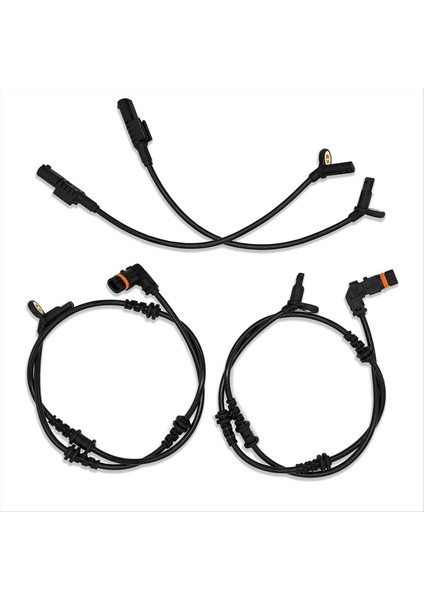 Mercedes Benz W164 ML350 Için 4 Adet Ön Arka Abs Tekerlek Hız Sensörü (Yurt Dışından)