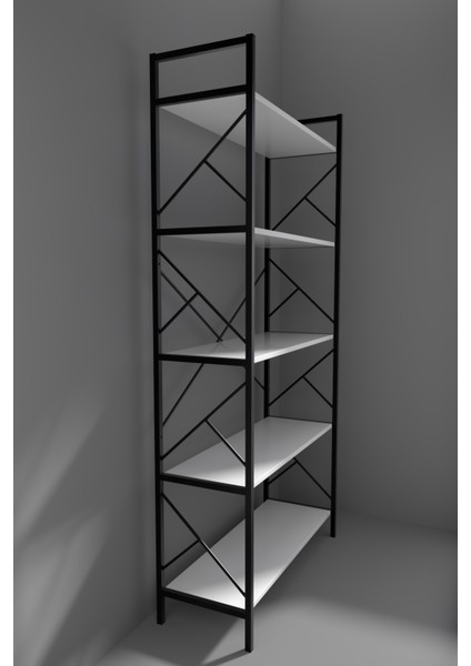 5 Raf Dekoratif 180 cm Kitaplık indirimleri