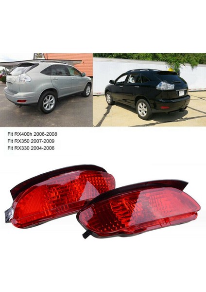 Lexus RX300 RX330 RX350 2003-2008 Için Araç Arka Tampon Sis Lambası (Yurt Dışından) indirimleri