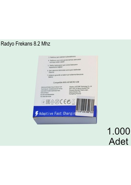 4x4 cm Barkodlu Alarm Etiketi RF Radyo Frekans 1 Rulo:1000 Adet fiyatları