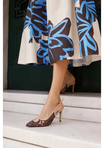 Toronto Kadin Bej Leoapar Detay Topuklu Ayakkabi fiyatları