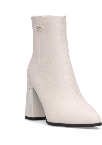 25K137 Kadın Topuklu Bot Bej fiyatları