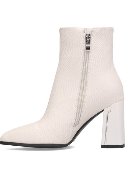 25K137 Kadın Topuklu Bot Bej modelleri