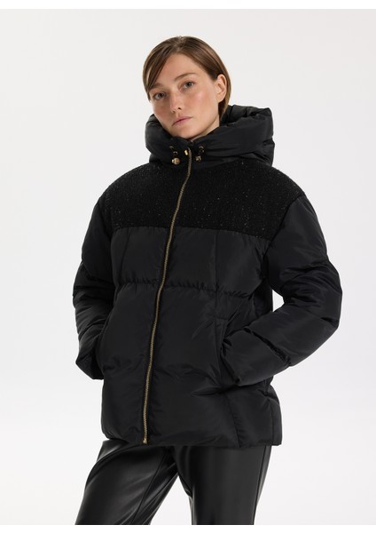 Siyah Kadın Mont F5WL-MNT0283