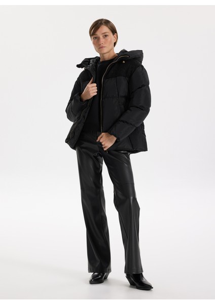 Siyah Kadın Mont F5WL-MNT0283 fırsatları