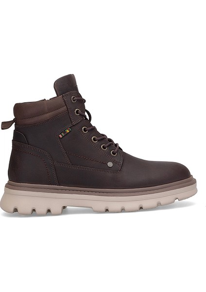 M368 Erkek Hakiki Deri Klasik Bot Kahverengi