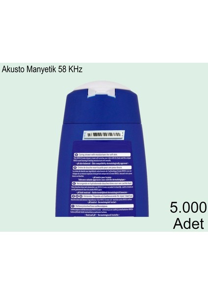 Akusto Manyetik DR Barkodlu Alarm Etiketi 1 Kutu:5000 Adet modelleri