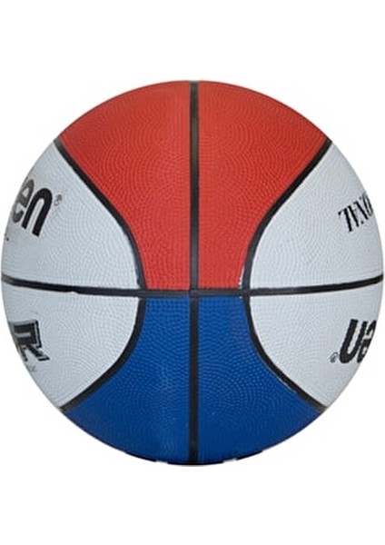 Basketbol Topu 7 Numara Kırmızı-Beyaz-Mavi Renk Unisex Fitness Modeli fiyatları