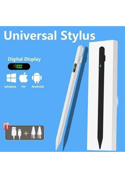 Tüm Cihazlara Uyumlu Dokunmatik Universal Stylus Ipad Ios Android Tablet Kalemi
