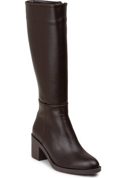 Kadın Kahverengi Çizme - K0760ZKHVC01 indirimleri