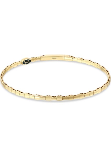 Tasarım Altın Kelepçe - 14K