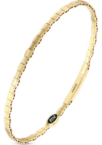 Tasarım Altın Kelepçe - 14K