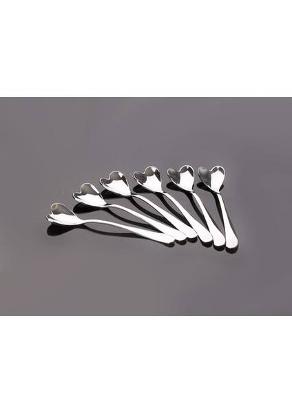 Dondurma Kaşığı Kalpli (6ADET) fiyatları