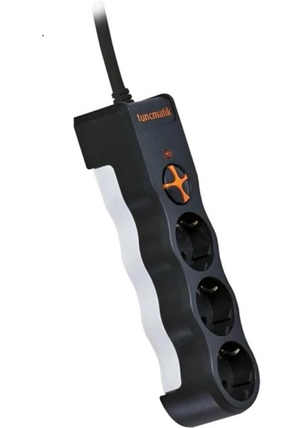 Tunçmatik TSK19010 3li Enerji Koruma Powersurge Siyah 1050 Joule fiyatları