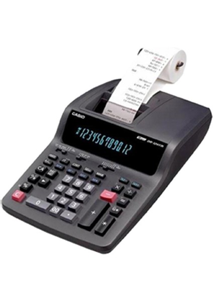 Casio HR-100RC-BK-DC 12 Hane Şeritli Hesap Makinesi