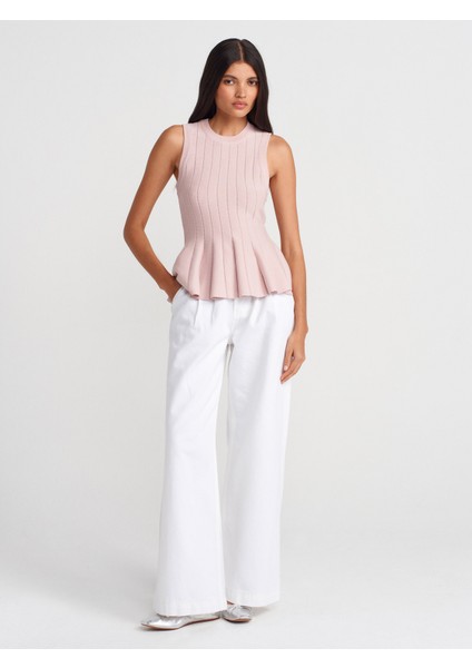 Bisiklet Yaka Triko Bluz fiyatları