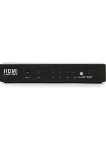 Dark Dk Hd SW4X1K 4 Giriş - 1 Çıkış Kumandalı HDMI 4K Switch