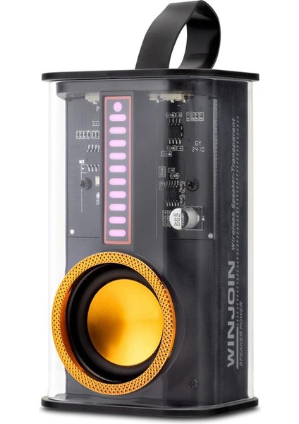 Hadron K07PRO Siyah Bluetooth Speaker 5W 102-61-47MM