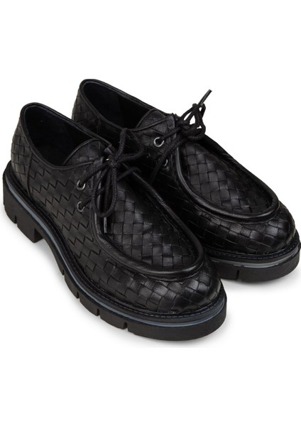 Kadın Hakiki Deri Siyah Loafer Ayakkabı - F2204MSYHC01 fırsatları