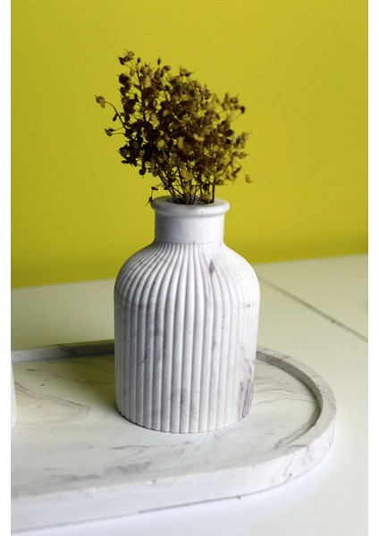 Mermer Desenli Dekoratif Özel Tasarım Vazo fiyatları