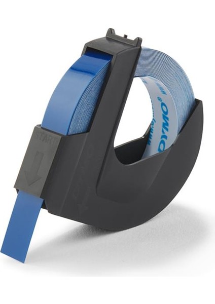 Dymo S0898140 Kabartma Şerit, 9 Mmx3 Mt, Mavi 520106