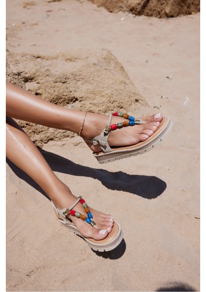 Calum Kadın Siyah Gercek Deri Ispanya Uretım Sandalet