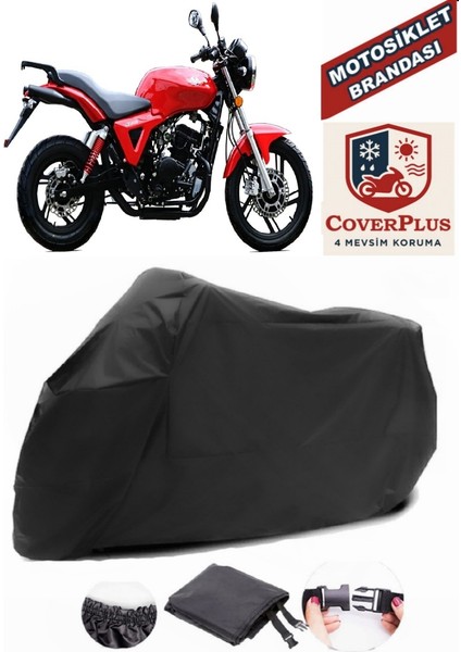 Regal Raptor Nac 250 Motor Brandası Siyah Motorsiket Brandası Motor Örtüsü Çadır Su Geçirmez Motosiklet Kılıfı Motor Brandası