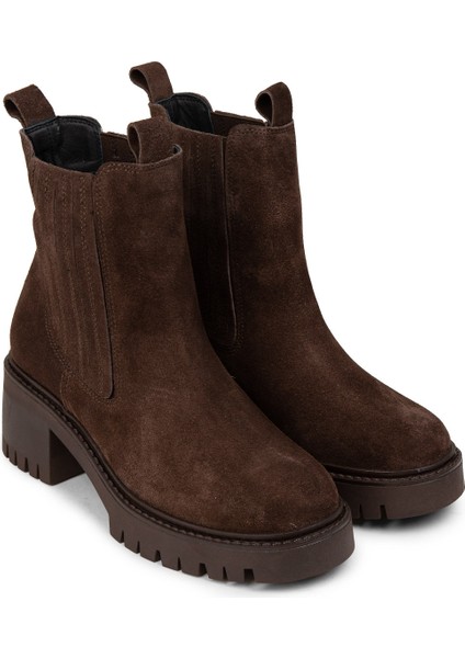 Kadın Hakiki Süet Kahverengi Bot - R2562ZKHVC01 modelleri