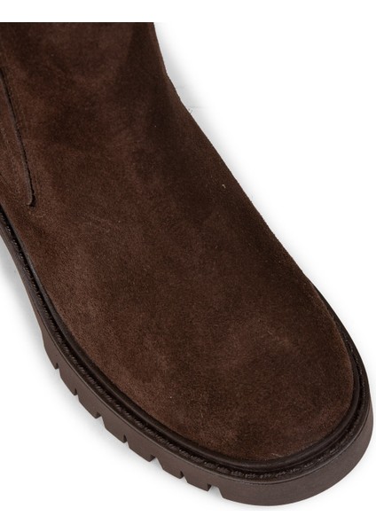 Kadın Hakiki Süet Kahverengi Bot - R2562ZKHVC01 fırsatları