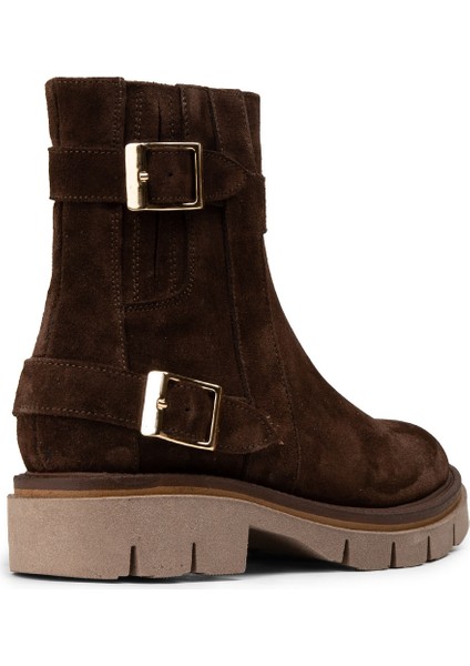 Kadın Hakiki Süet Kahverengi Bot - F2241ZKHVC01 fiyatları