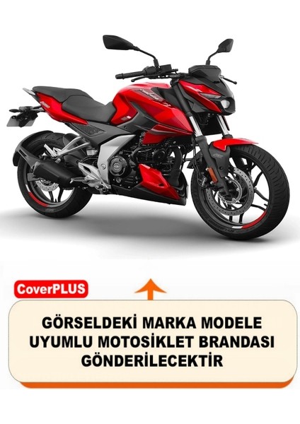 Bajaj Pulsar Ns 200 Abs Motor Brandası Gri Arka Çanta Uyumlu Motorsiket Brandası Motor Örtüsü Çadır Su Geçirmez Motosiklet Kılıfı Motor Brandası fiyatları