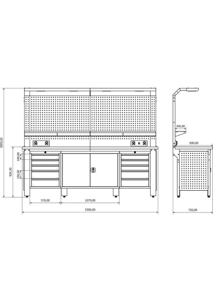 Plus Çalışma Tezgahı Se.36.17.31 fırsatları