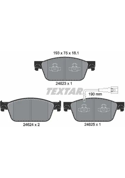 2462301 On Fren Balatasi 7E0698151 7E0698151B 7E0698151C