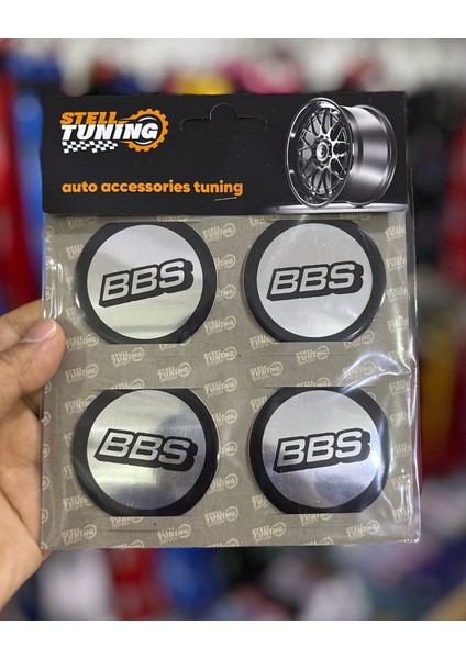 Universal Araç Uyumlu, Jant Göbeği Arması, Sticker 4'lü Set 60MM