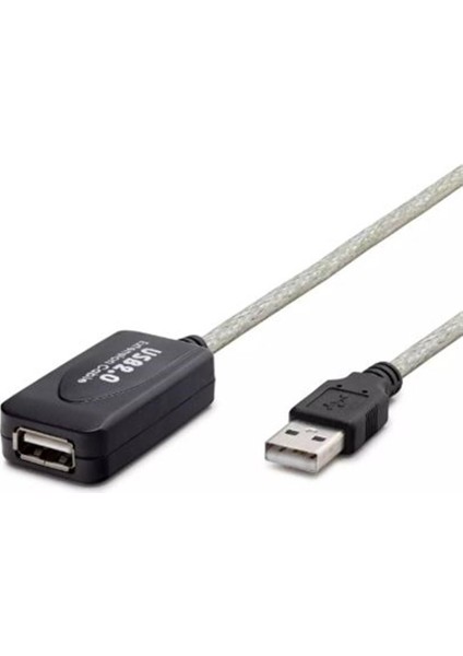 Hadron HDX7513 10M USB To USB F Kablo Silver