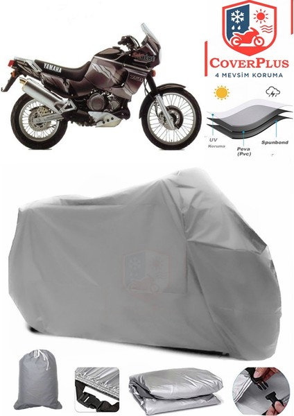 Yamaha Xtz 750 Super Tenere Motor Brandası Gri Motorsiket Brandası Motor Örtüsü Çadır Su Geçirmez Motosiklet Kılıfı Motor Brandası