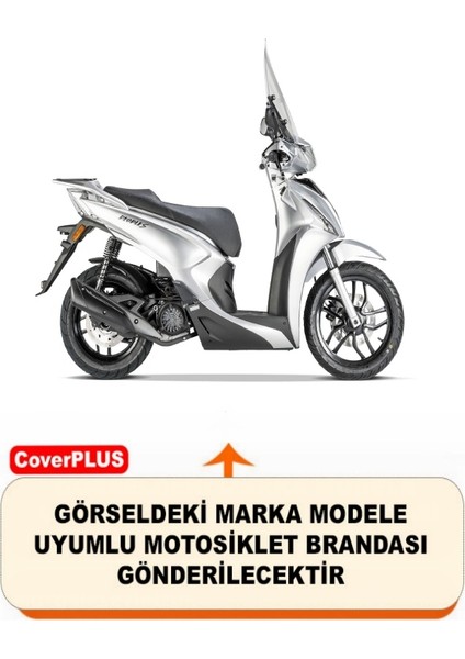 Kymco People S 200I Motor Brandası Gri Arka Çanta Uyumlu Motorsiket Brandası Motor Örtüsü Çadır Su Geçirmez Motosiklet Kılıfı Motor Brandası fiyatları