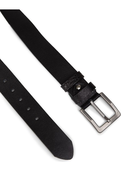 Hakiki Deri Siyah Erkek Kemer - TB001MSYHW01 fiyatları