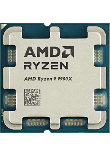 Amd Ryzen 9 9900X Tray 4.4ghz 64MB Önbellek 12 Çekirdek Am5 4nm Kutusuz Işlemci