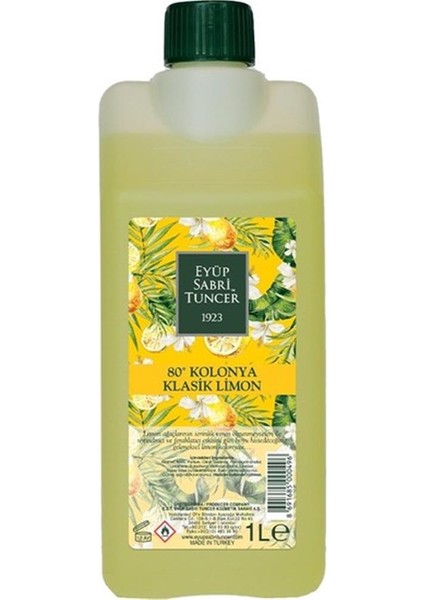 Eyüp Sabri Tuncer 1lt Pet Limon Kolonyası